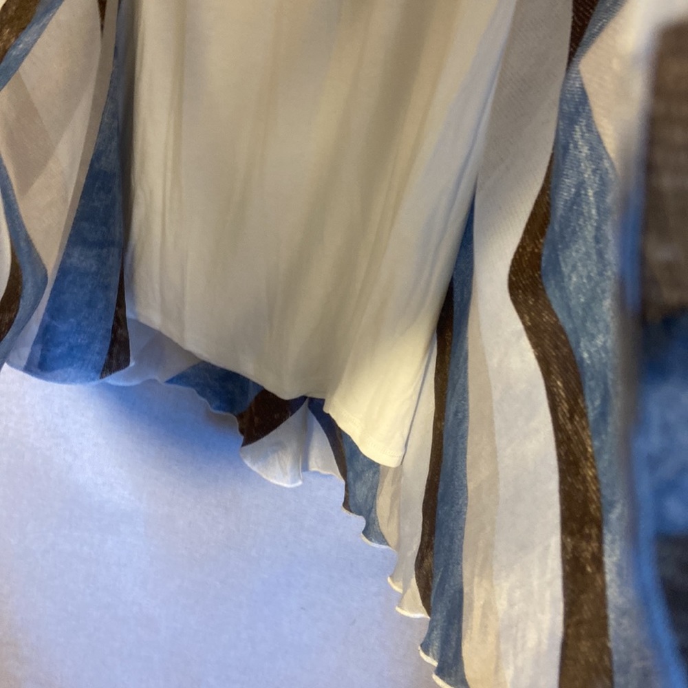 New. CHICO’S Tribal Stripes Skirt Size 0 US-4 - Picture 7 of 11